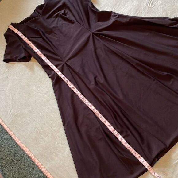 Southeastern Performance Apparel Libby Dress size 14 black midi or knee EUC - Picture 13 of 15